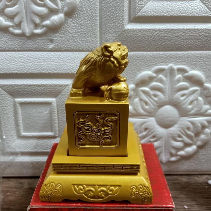 stempel dewa tai shang lau cin / tai siong - kayu