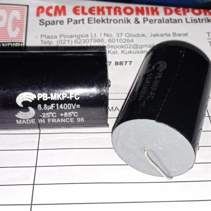 6.8UF 400V 685 400 SOLUN SOLEN MADE IN FRANCE96 ORI AUDIO CAPACITOR READY STOCK