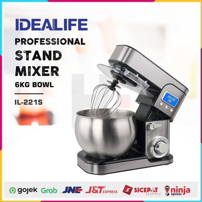 Idealife Professional Stand Mixer Multi Speed IL-221 S