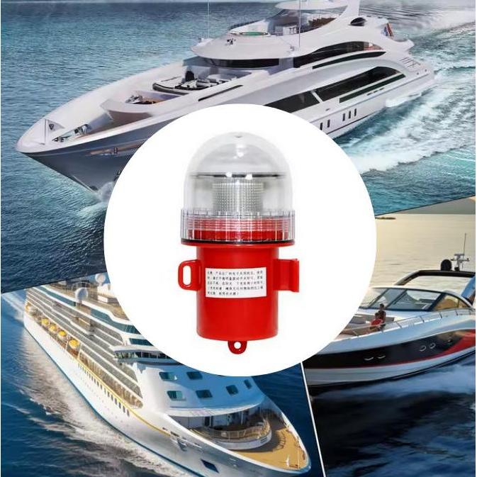 Terlaris Lampu Penanda Kapal Laut Lampu Nelayan Indikator Bawah Laut Lampu Klip Jaring Nelayan Tenag