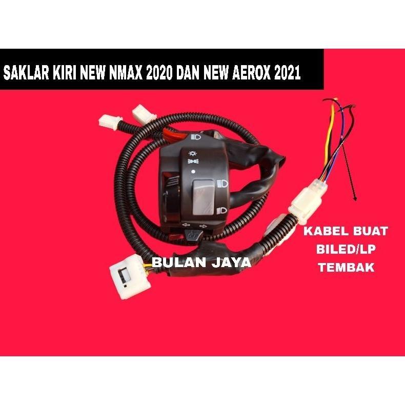 SAKLAR KIRI VIXION ORI MINDA PNP NEW NMAX 2020-2023 CUSTOM BILED DAN NEW 2-2023