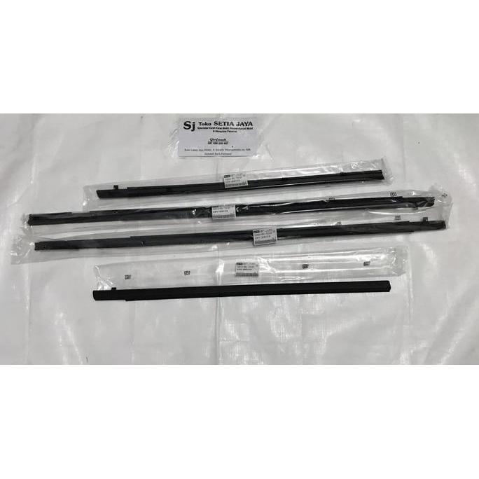 STOK TERBATAS PELIPIT KACA LUAR HONDA CITY 2003-2008/ WEATHER STRIP HONDA CITY KUALITAS TERJAMIN