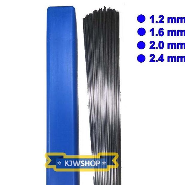 Kawat Las Tig Argon Stainless Steel Panjang 1 Meter Welding Rod Diameter 1.2 Mm 1.6 Mm 2 Mm 2.4 Mm L