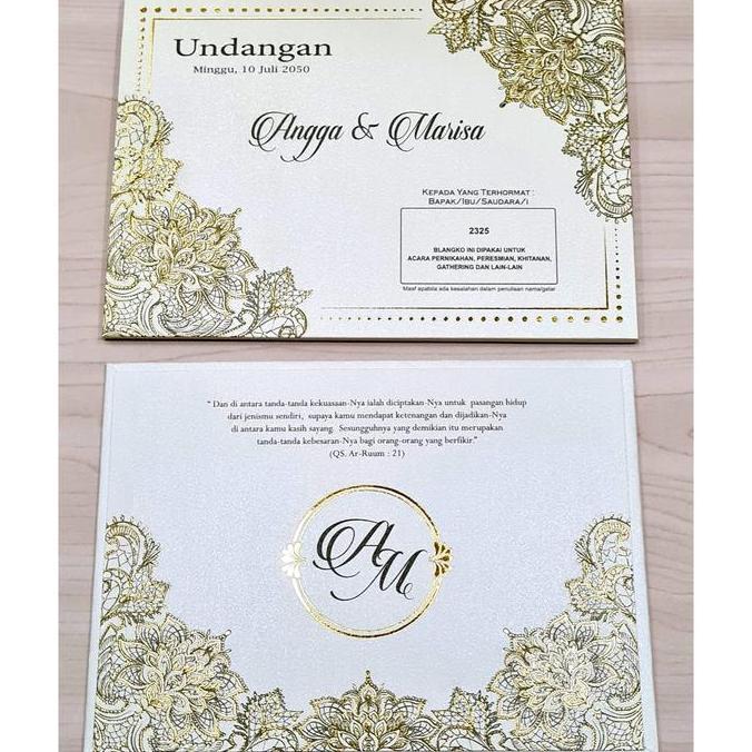 Blangko Kosong Undangan ERBA 2325 Isi 100 Lembar