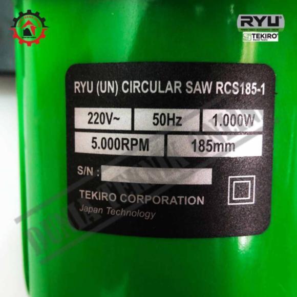 Grosir Circular Saw Ryu Rcs 185-1 / Mesin Potong Kayu / Serkel Circle Sirkel Limited