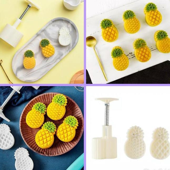 Cetakan Nastar Mooncakecetakan Nastar Kue Bulan Bentuk Nanas