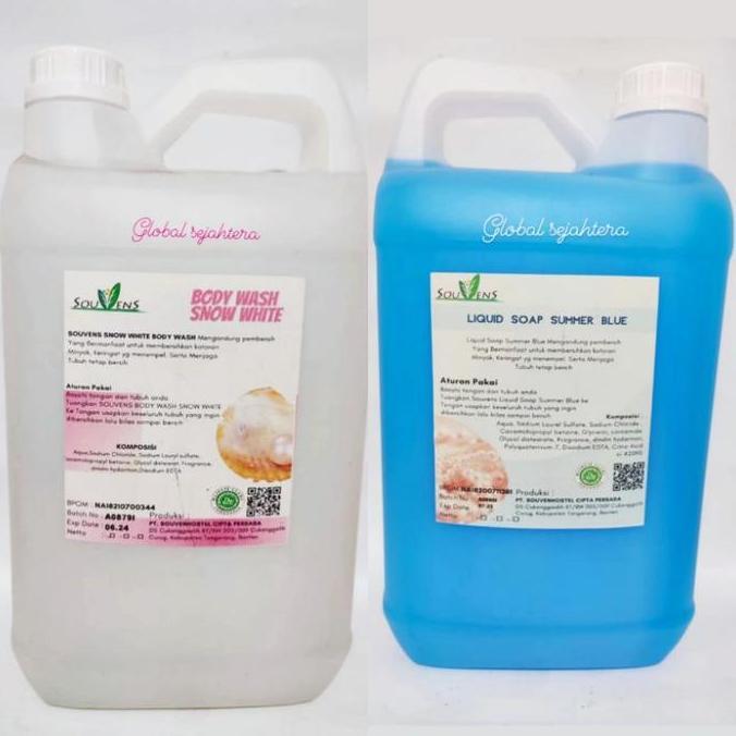 Bathe- Sabun Mandi Cair Murah 5 Liter / Sabun Mandi Literan Hotel / Bodywash