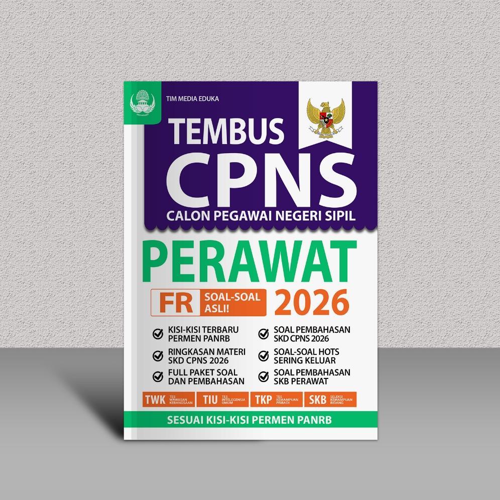TERBARU 2026 Buku Tes CPNS 2026 - Tembus CPNS Perawat 2026