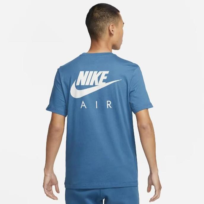 Kaos Nike Pria Sportswear Logo Nike Air T-Shirt - Dark Marina Blue