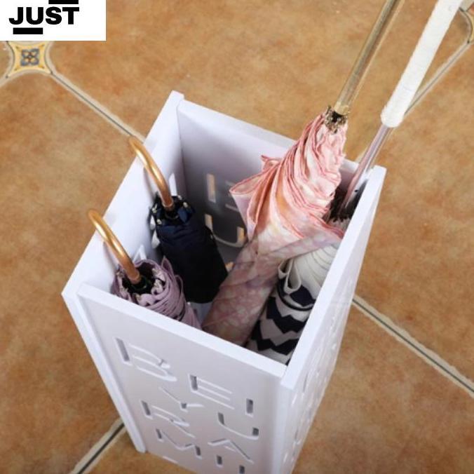 RAK PAYUNG KAYU WPC VINTAGE SERBAGUNA MINIMALIS TEMPAT PAYUNG UMBRELLA LM