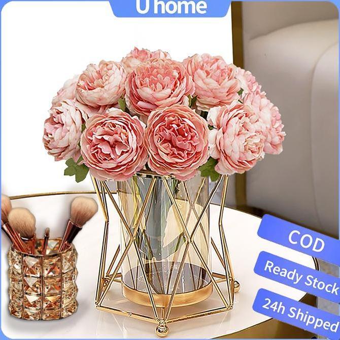 Vas bunga besar mewah tempat bunga dan hiasan meja hiasan ruang tamu hiasan meja tamu Eyre Vas Besar
