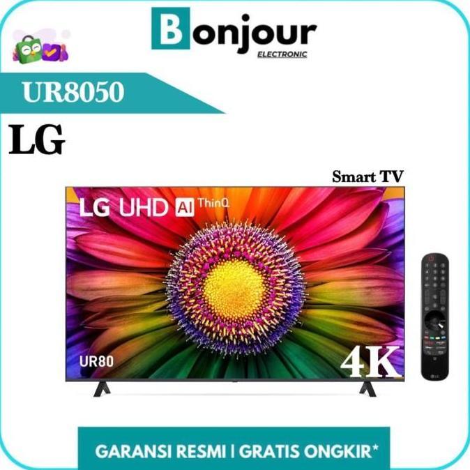 TV LG 50 Inch UR8050 LG 50UR8050PSB 4K Smart TV LG 50UR8050