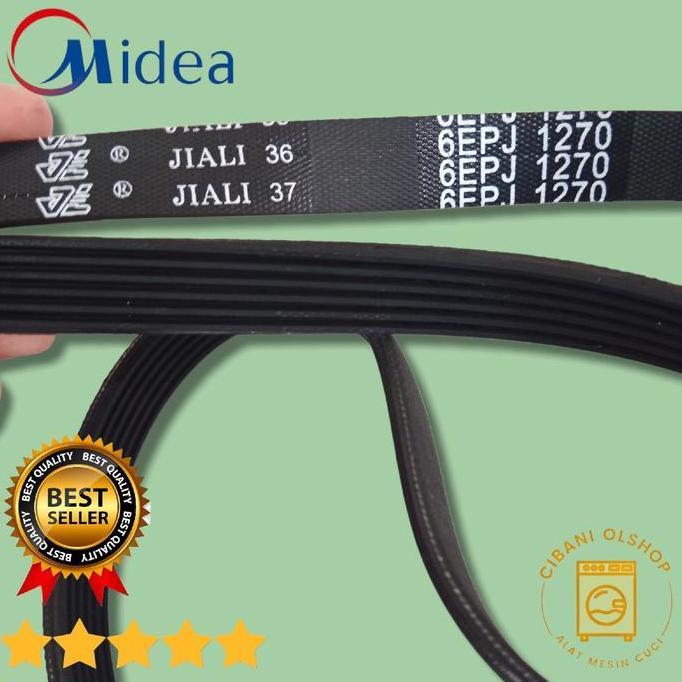 Fanbelt Penbel V Belt Vanbel 6EPJ 1270 Mesin Cuci Dryer Smsng Midea READY