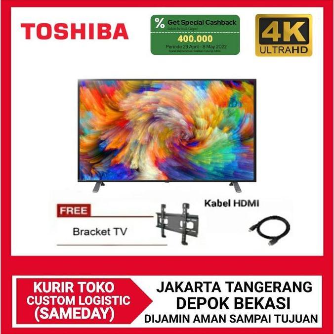 TOSHIBA 43C350KP 4K UHD HDR Smart Android TV 43 Inch 43C350