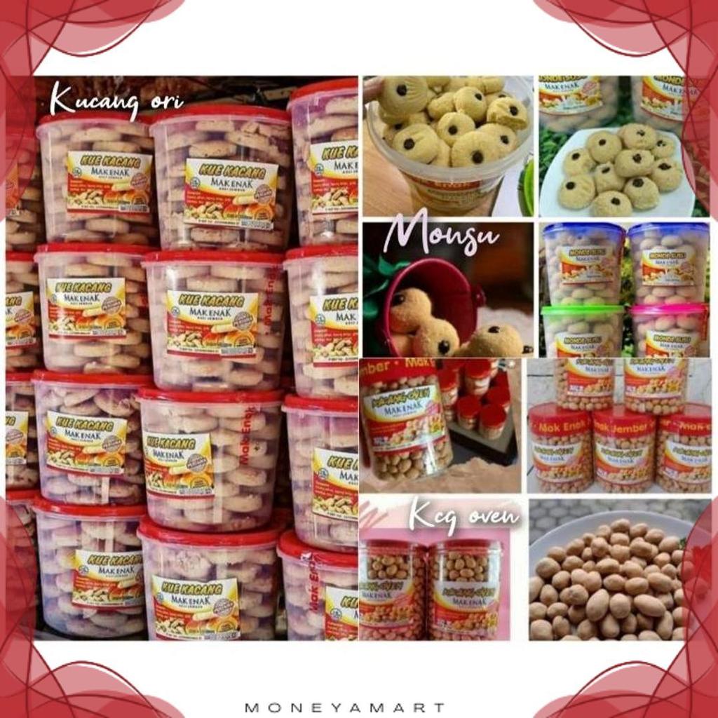 Diskon Aneka Kue Produk Mak Enak - Kue Kacang Mak Enak - Kacang Oven - Monde Susu - Lidah Kucing - E