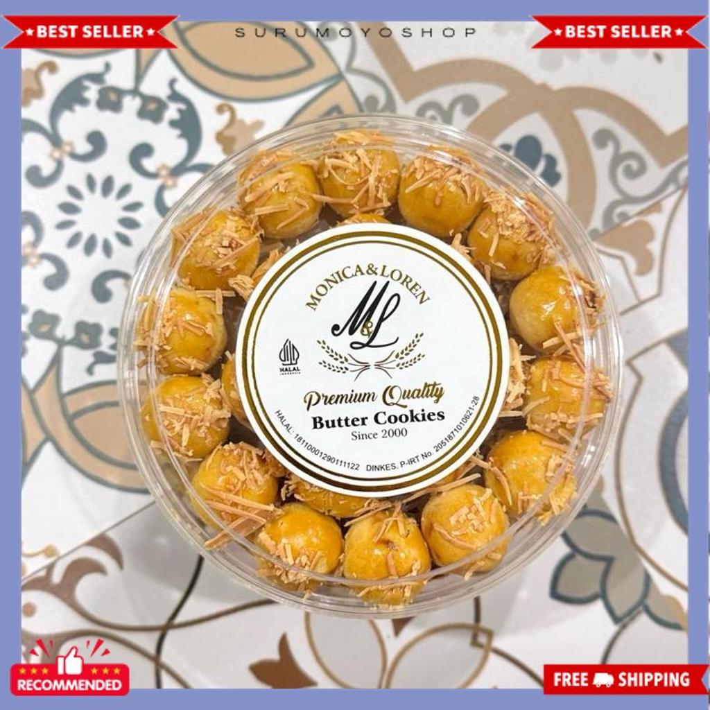 Cuci Gudang Kue Kering Lebaran Monica & Loren Toples Satuan 500 Gram Kue Kering Premium Monica Loren