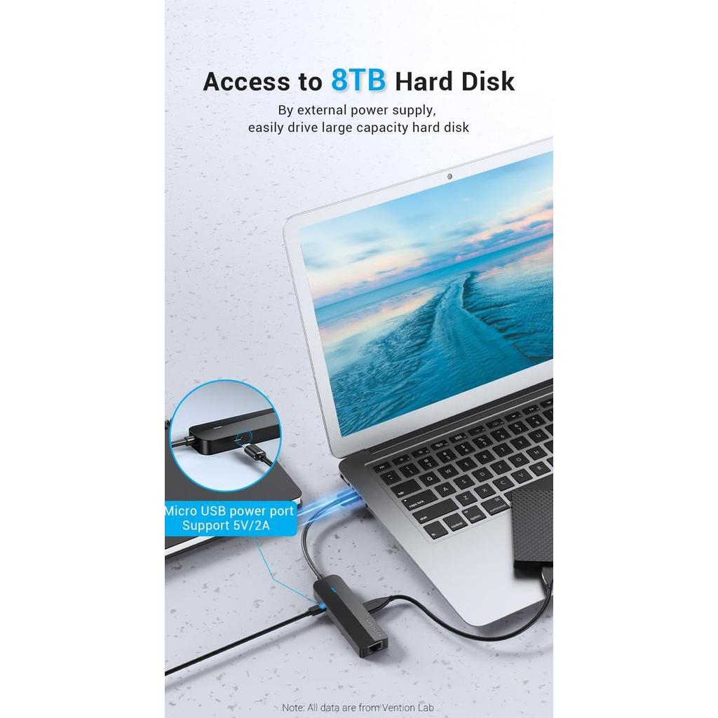 Vention USB to LAN RJ45 Ethernet USB to RJ45 Adapter