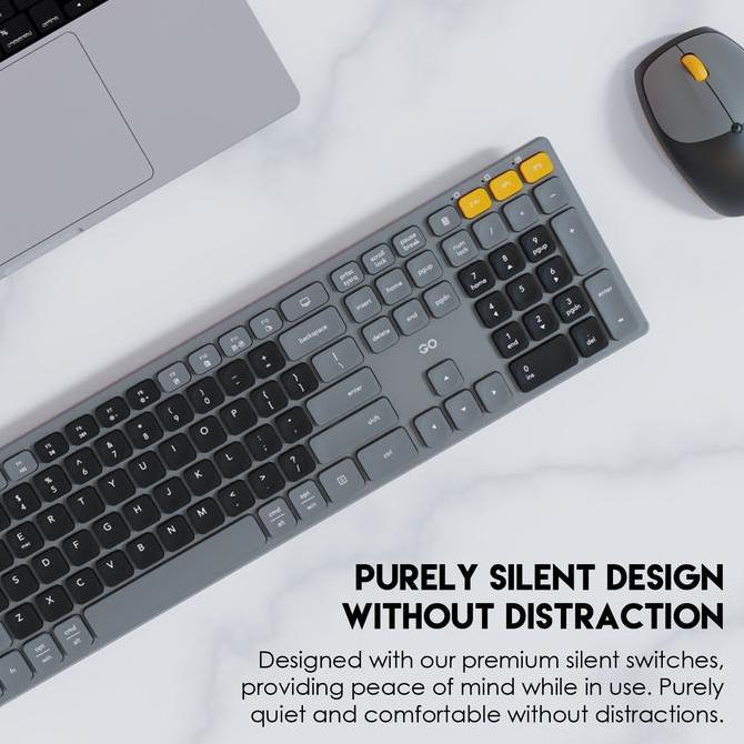 Fantech WK895 GO POP Keyboard Mouse Wireless Combo