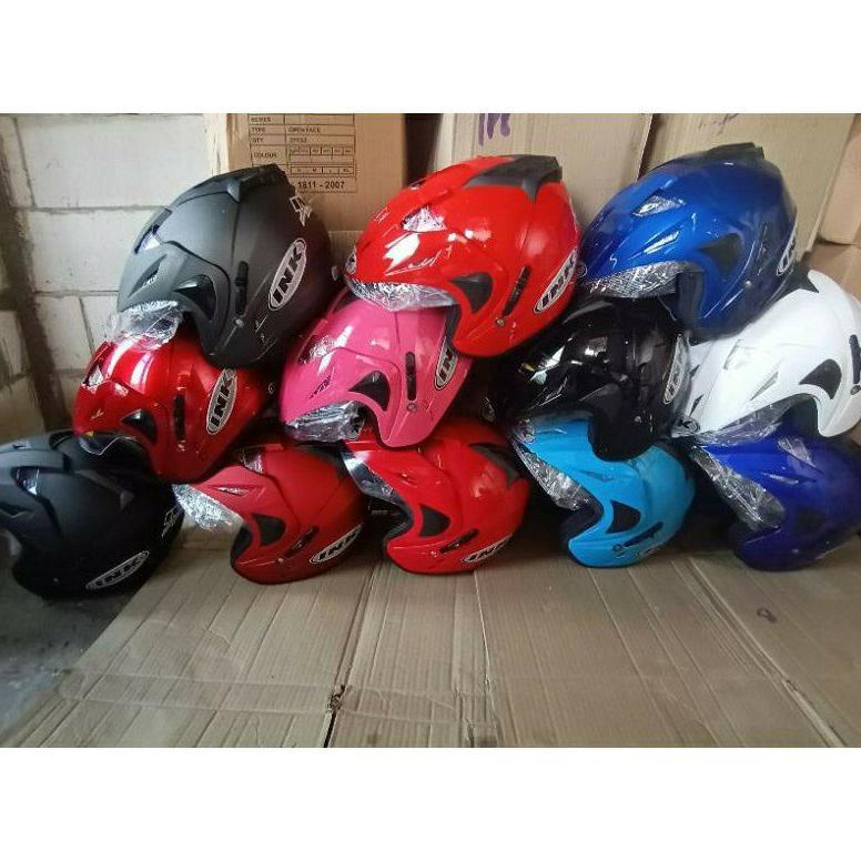 BESTPROMO HELM DOUBLE VISOR TERLARIS GARANSI TERMURAH BUSA TEBAL BER SNI MERK FNY