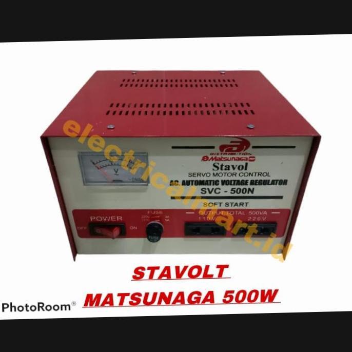 matsunaga stabilizer 500va stavolt 500 watt