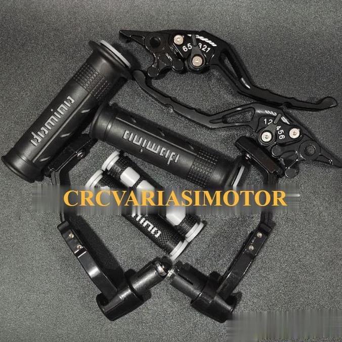 Gr Paket Hemat Gr Paket Hemat Handle VARIO150 Variasi Cnc+Handgrip Domino+Proguard Robot+Karet