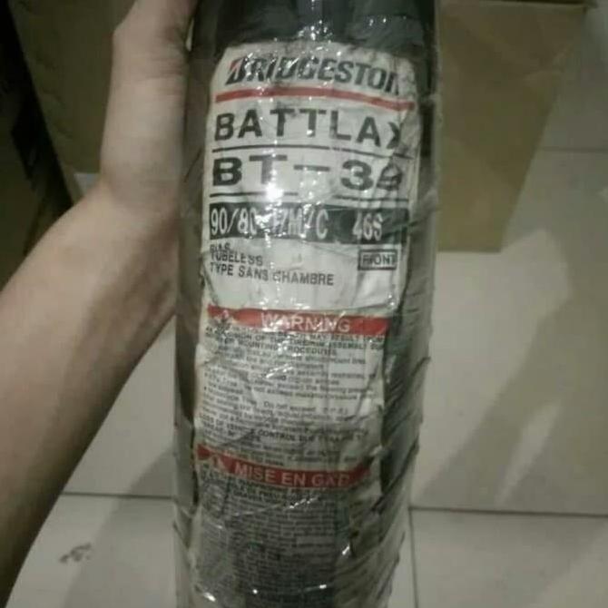 BAN LUAR BRIDGESTONE BATTLAX BT39 UKURAN 90/80-17
