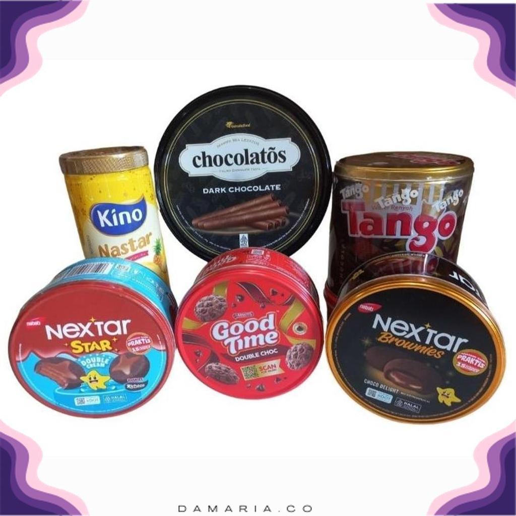 Berkualitas Aneka Kue Kaleng Lebaran Good Time, Tango, Kino Nastar, Nextar, Astor Dll