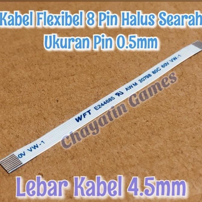 8 Pin Halus Searah Panjang 8cm - Ukuran Pin 0.5mm