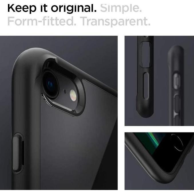 Case iPhone SE 2020 / 8 / 7 Spigen Ultra Hybrid 2 Anti Crack Casing