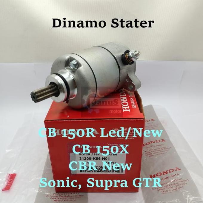 Dinamo Stater K56 Cb150R Led Cbr150R New Cb150X Supra Gtr Sonic Ori Asli Original Honda Cb Cbr 150R 