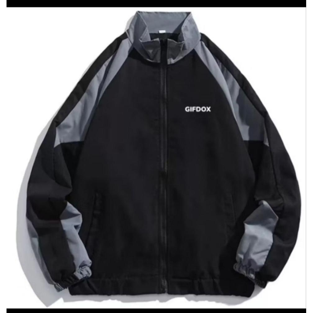 Termurah Jacket Tracksuit Vintage Varsity Heavy Taslan Unixex