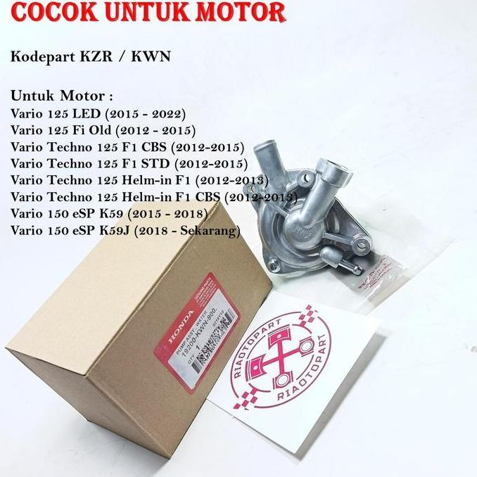 Water Pump Honda Water Pump Pompa Air Vario 125 Old Led