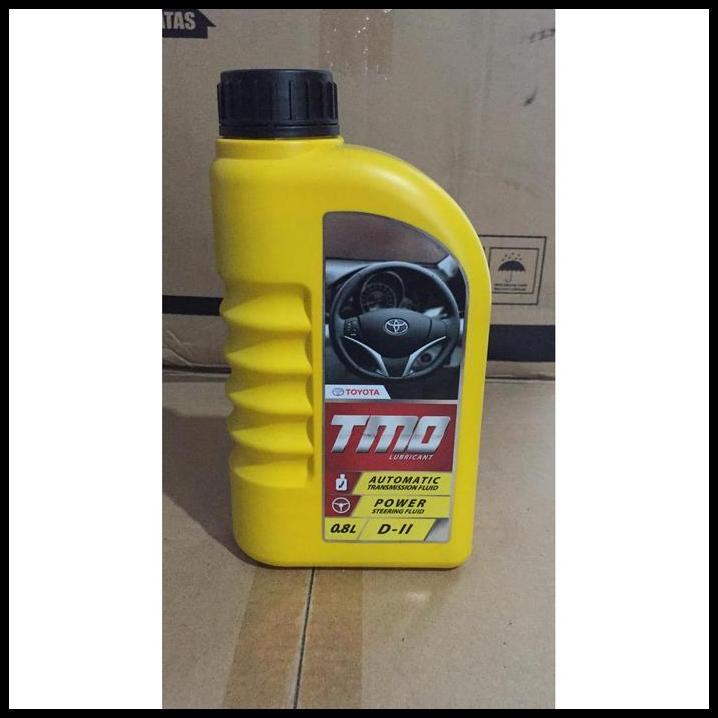 TERBARU OLI TRANSMISI ATF TMO POWER STEERING FLUID D-II 0.8 LITER ORIGINAL 