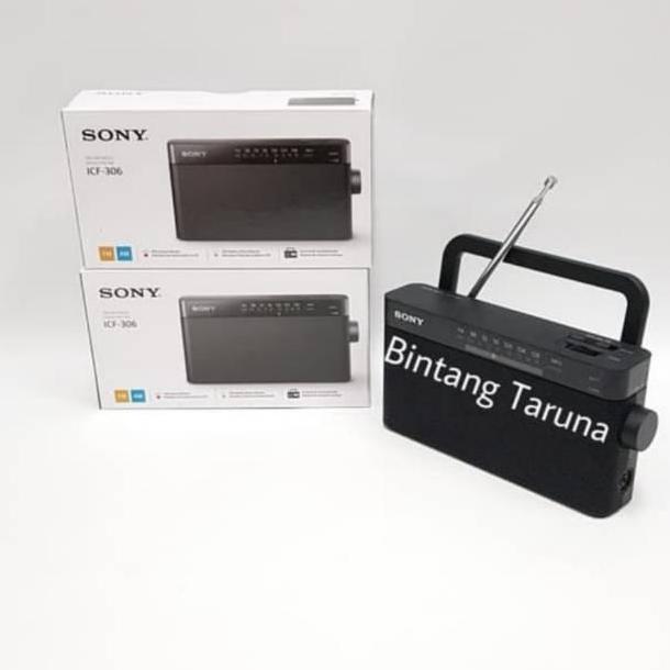 Radio Sony 2 band ICF-306 Radio 2 band Sony ICF306 Original Product