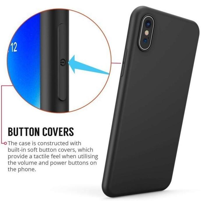 SoftCase Black ROCK Xiaomi Redmi Note 10 / 10s Silicon BlackMatte Dove