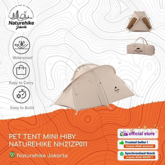 Terlaris Tenda Anjing / Kucing Camping Mini Hiby Naturehike Nh21Zp011