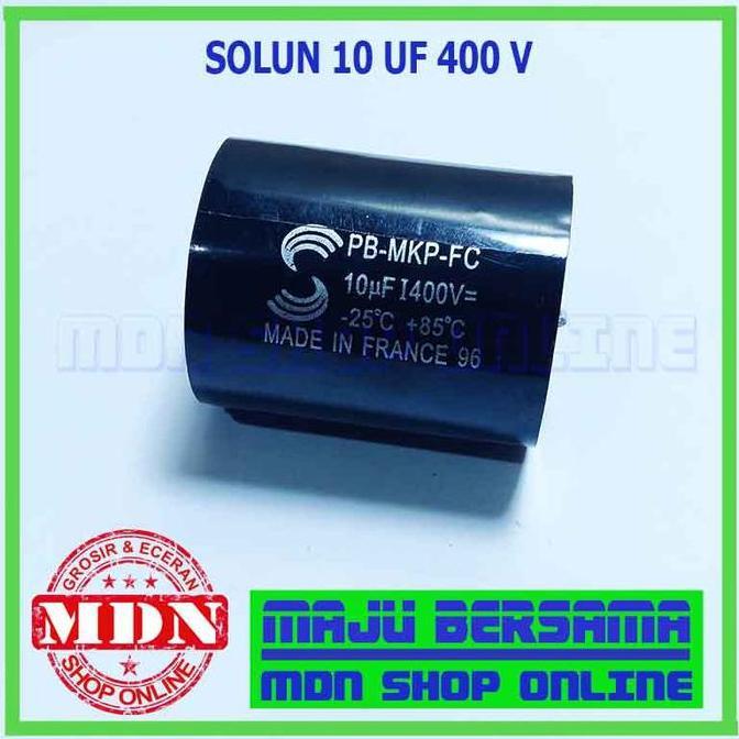Solun 10 uf - Kapasitor 10 Uf 400V - Kapasitor Tweeter