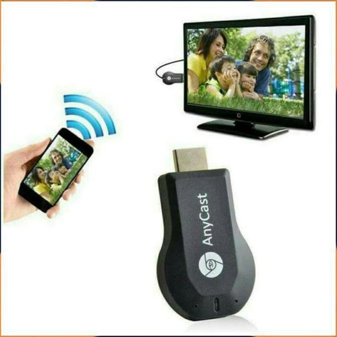[COD] PAKET LENGKAP ANYCAST MIRRORING DARI HP KE TV TABUNG / ANYCASH DONGEL MIRACAST WIFI / PENGHUBU