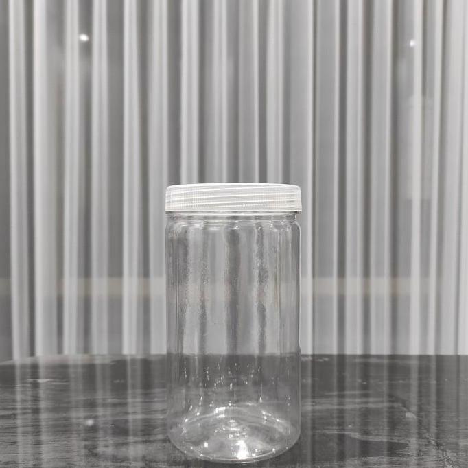 Toples Plastik 1 Liter - Toples Tabung 1 Liter - Toples Kue Snack