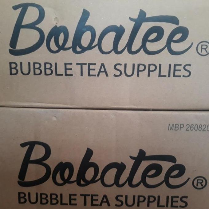 KHUSUS GOJEK! BOBA TAPIOKA PEARL BUBBLE BOBATEE 1 DUS ISI 10