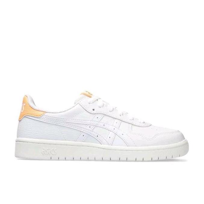 Sepatu Sneakers Casual Wanita Asics Japan S White Bright Sunstone 1202A118.124