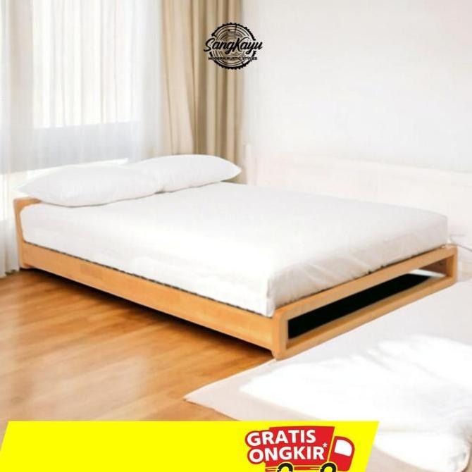 Terlaris [Sunda E.] Free Ongkir Divan Kayu Minimalis Single Dengan Rangka Kayu Kokoh / Divan Kayu / 