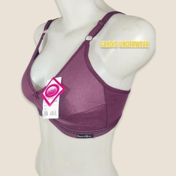 Tensione- 3 Pcs  Gendis - Karet Bawah 537 - Bra Olahraga Bh Busa Sport Wanita