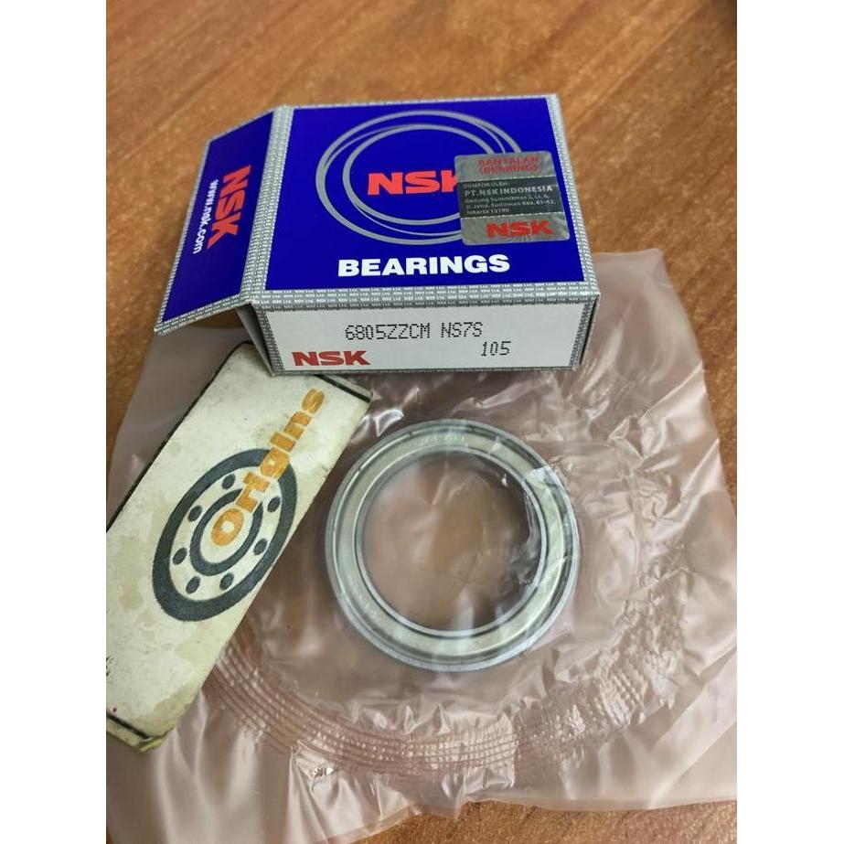 BEARING 6805 ZZ 6805ZZ NSK ORIGINAL JAPAN 25 X 37 X 7 RESTOCK