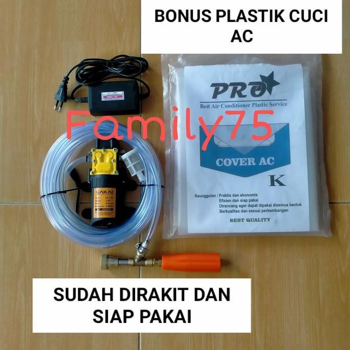 Alat steam cuci motor Paket plastik cuci ac Mesin setim cuci motor ac
