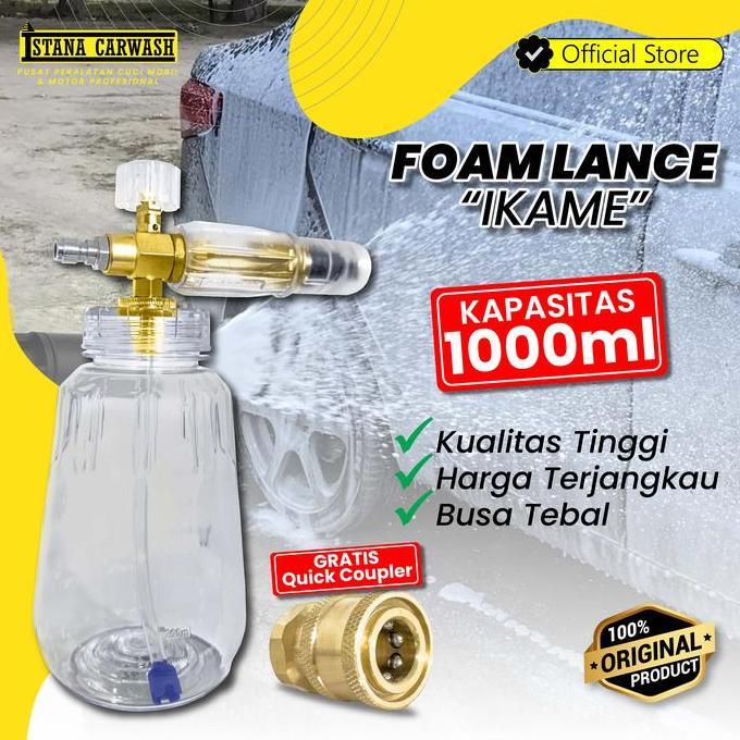 Bst Ready Foamlance Jet Cleaner / Foam Lance / Snow Foam Lance / Tabung Foam Lance Best Seller