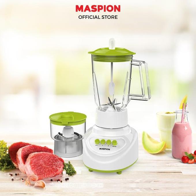 Maspion Blender + Chopper Mt-1521 Pl