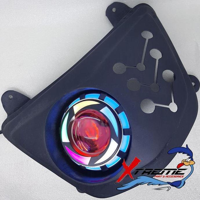 Reflektor Lampu Projie Proji Ninja R 150 Barong Batok
