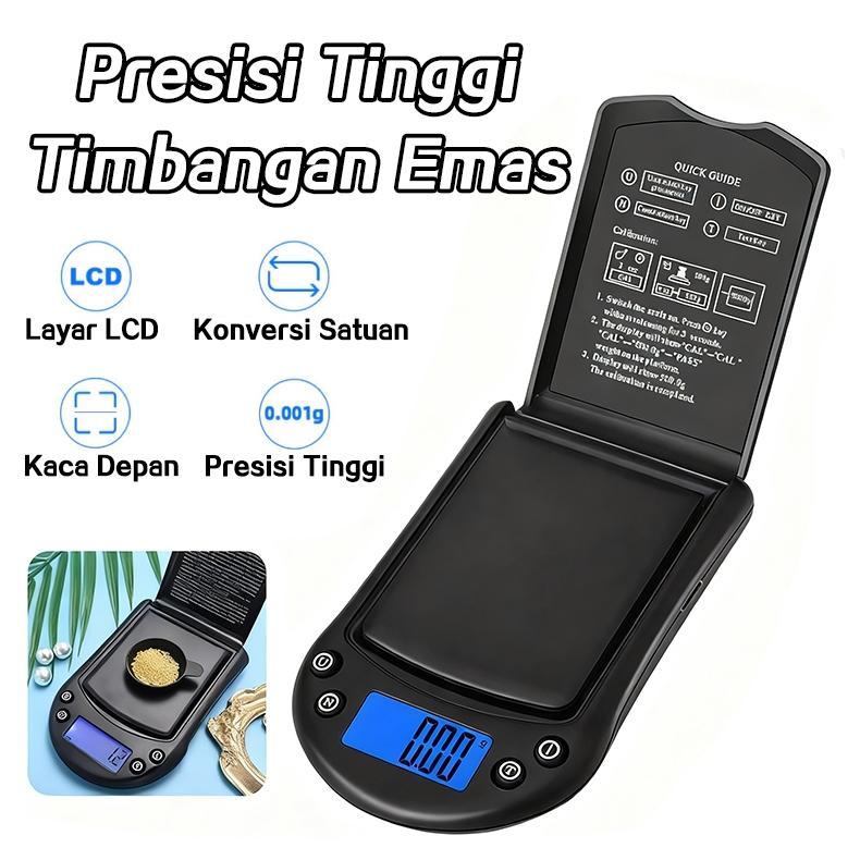 Timbangan Presisi Mini 0.01 Gram | Timbangan Emas Digital dengan Hasil Akurat
