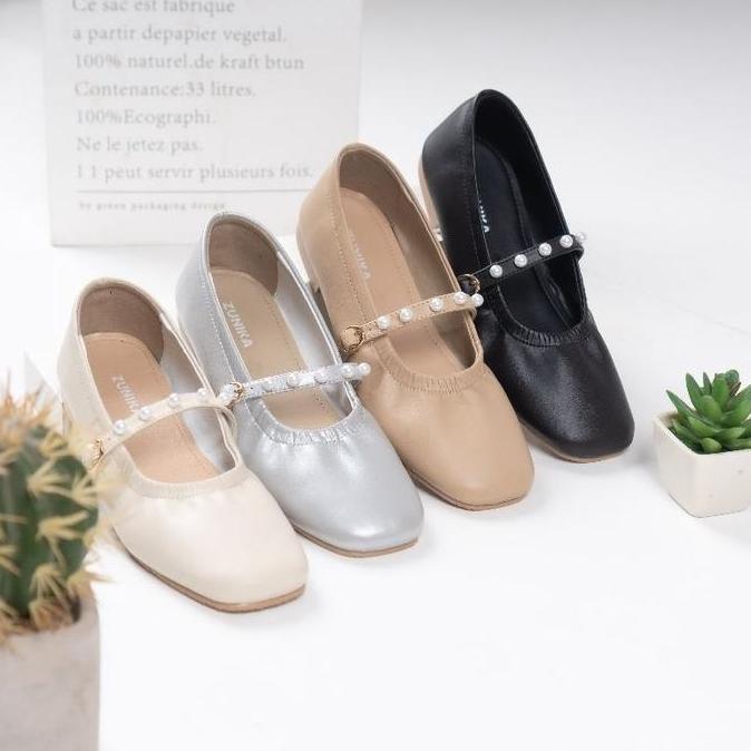 Zunika Kyomi Sepatu Wanita Flat Shoes Santai Kerja Kuliah